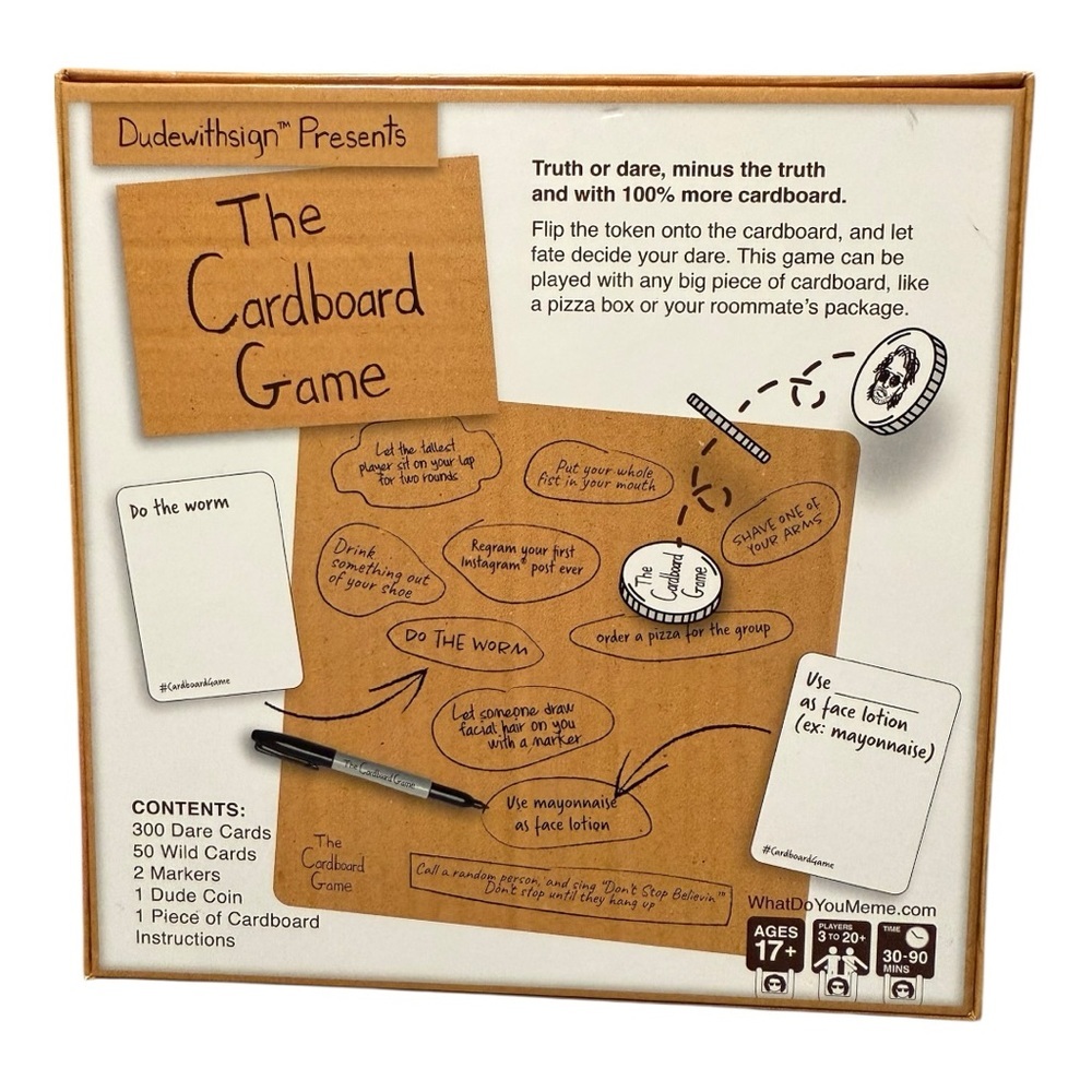 The Cardboard Game by - Brown - Picture 2 of 5